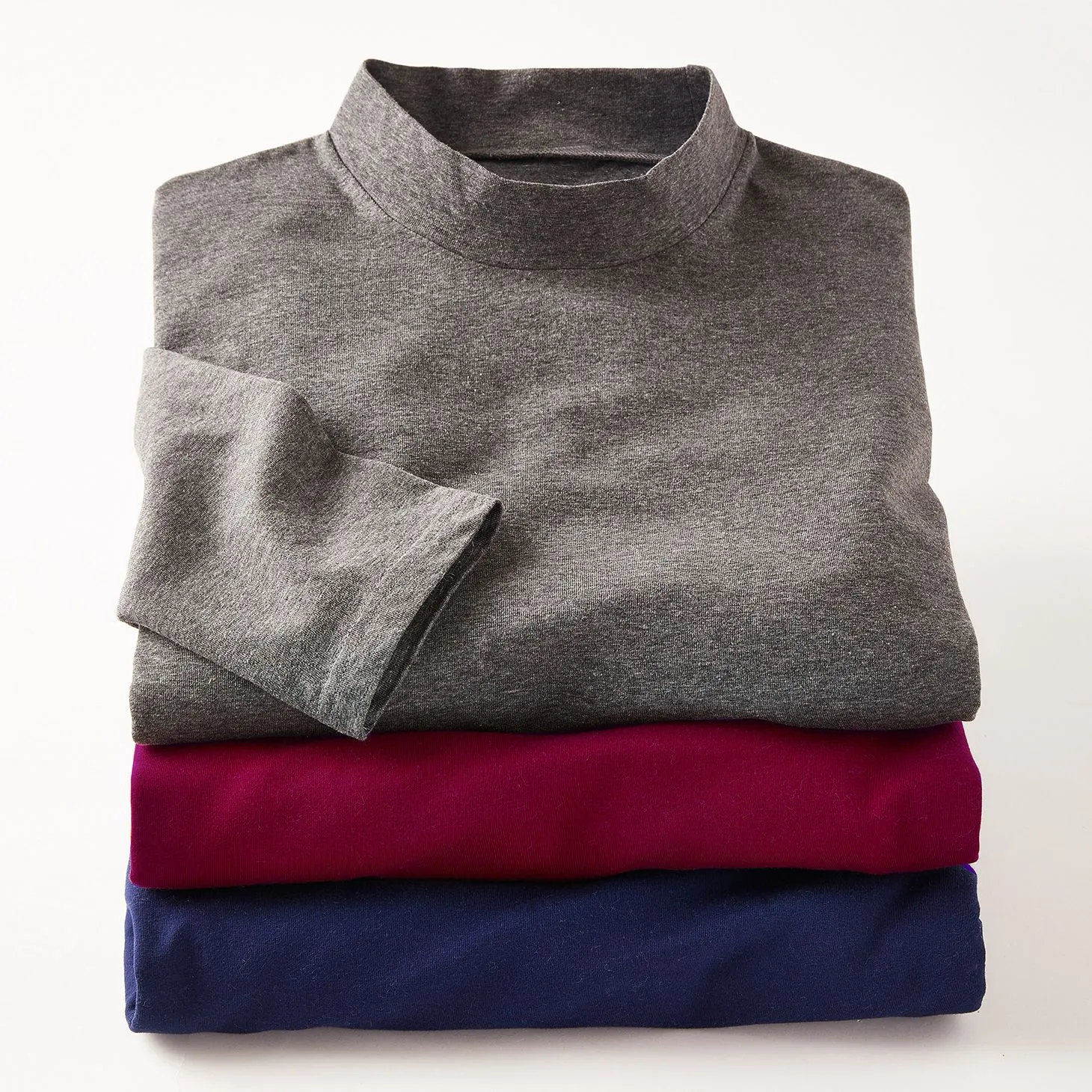 Tee-shirt col montant