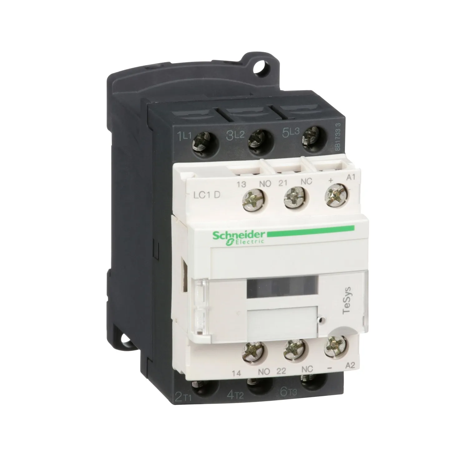 TeSys LC1D - contacteur - 3P - AC-3 440V - 9A - bobine 110Vcc - LC1D09FD