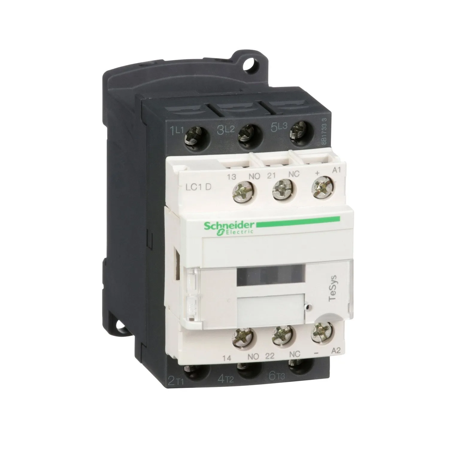TeSys LC1D - contacteur - 3P - AC-3 440V - 9A - bobine 110Vcc - LC1D09FD