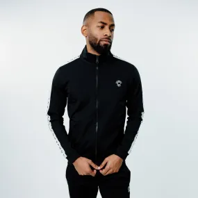 Veste de jogging noir en coton
