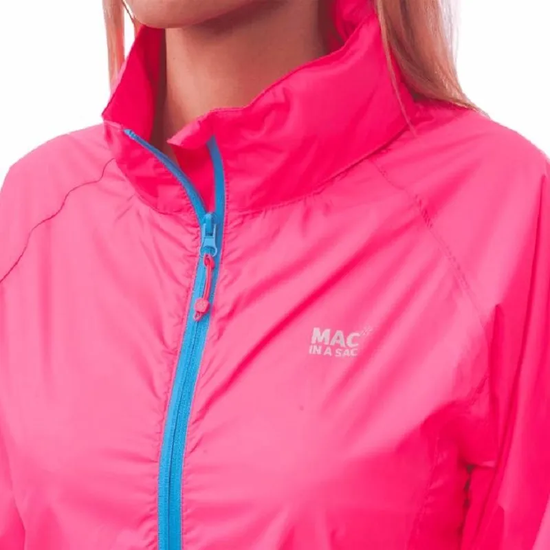 Veste de Pluie Mac in a Sac Unisex Origin II Neon Pink